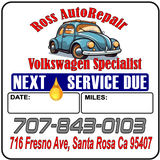 CUSTOM OIL CHANGE STICKERS, OIL CHANGE STICKERS, STICKERS