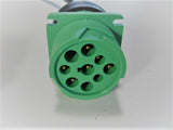16 Pin OBD2 to 8/9 Pin Black or Green ELD Diagnostics Cable Adapter