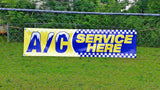 A/C SERVICE HERE BANNER AIR CONDITIONING REPAIR BANNER