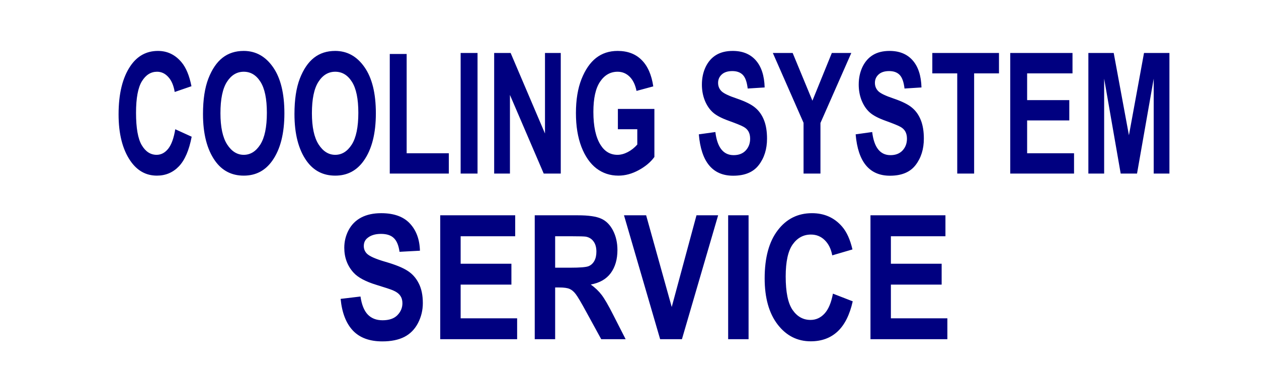 COOLING SYSTEM SERVICE BANNER