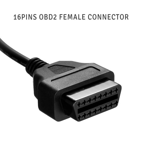 Diagnose Stecker Adapter Kabel 12 PIN OBD1 auf 16 PIN OBD2 MAN LKW –  ProjectHermann Automotive Electronics