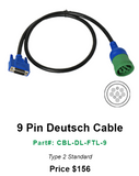 DREWLINQ 9 Pin Deutsch Cable 