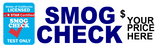 SMOG CHECK TEST ONLY STAR CERTIFIED YOUR PRICE HERE BANNER
