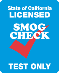B.A.R. REQUIRED SMOG CHECK SIGN, TEST ONLY, 24" X 30", DOUBLE SIDE