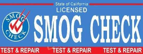 Smog Check | Test & Repair | Vinyl Banner
