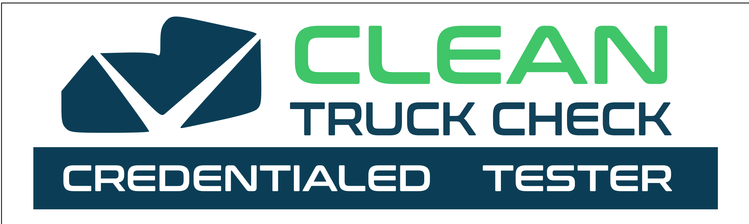 Clean Trucks. Sign CLEAN TRUCK CHECK BANNER | Smogchecksupplies.com