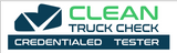 Clean Truck Check Vinyl Banner 