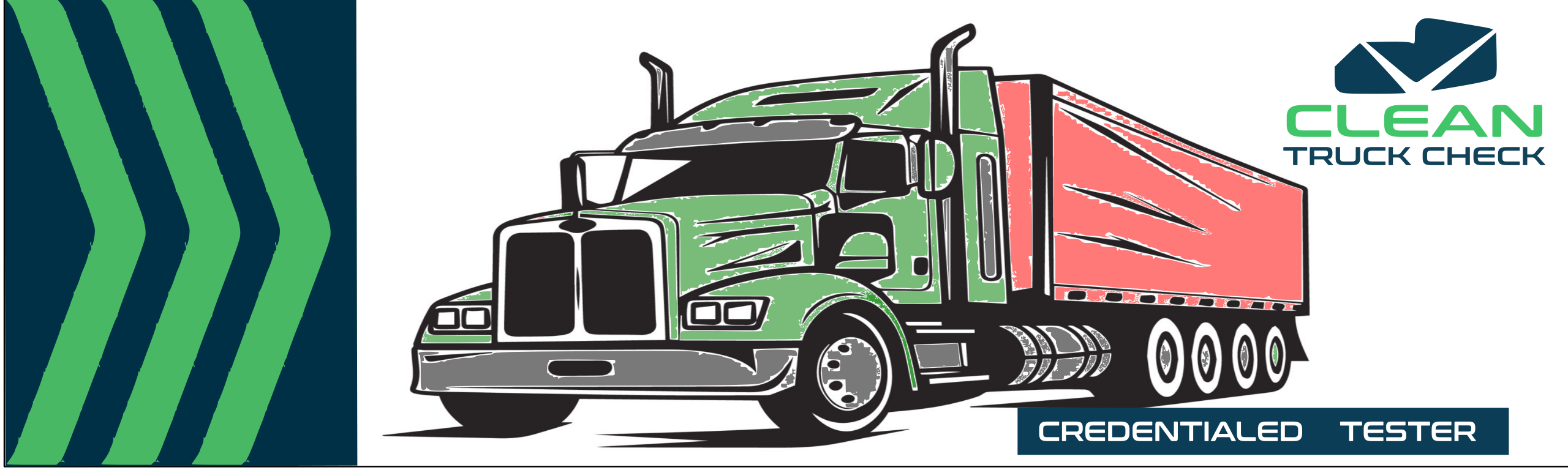 Clean Trucks. Sign CLEAN TRUCK CHECK VINYL BANNER | Smogchecksupplies.com