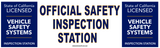 Official Safety Inspection Station Vinyl Banner