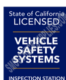 VEHICLE SAFETY SYSTEMS SIGN - PANEL DOUBLE SIDED