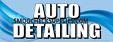 Auto Detailing | Blue | Vinyl Banner