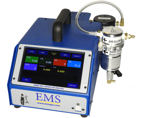 ON SALE NOW!!! EMS 5003 PORTABLE 5 GAS EXHAUST ANALYZER, MADE IN U.S.A.
