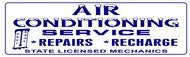 A/C SERVICE AND REPAIR BANNER, AC-BAN