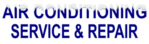 AIR CONDITIONING SERVICE AND REPAIR BANNER