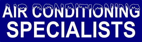 AIR CONDITIONING SPECIALISTS BANNER