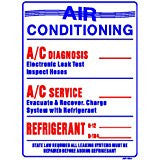 AIR CONDITIONING SIGN, AP-104