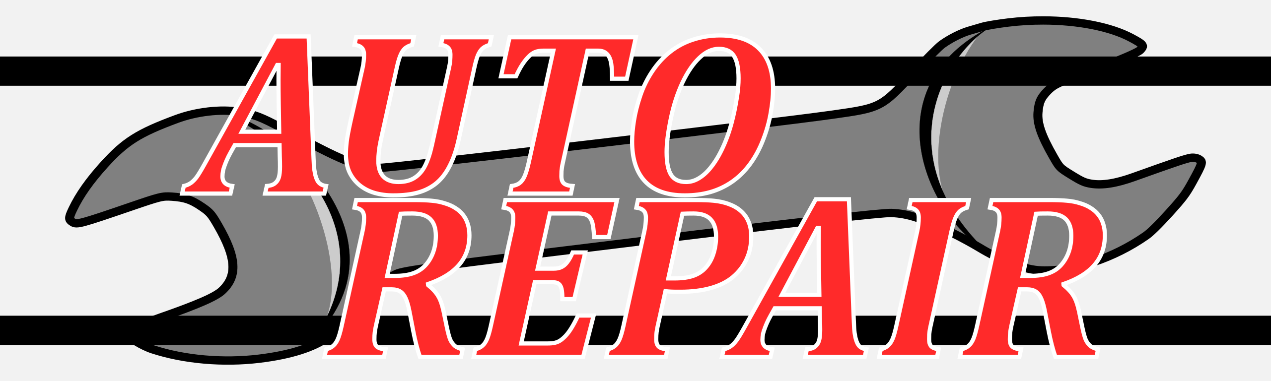 AUTO REPAIR WRENCH BANNER