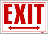 Exit (Double Arrow) Sign, EX5