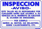 Smog Inspection Notice in Spanish Smog-18SP