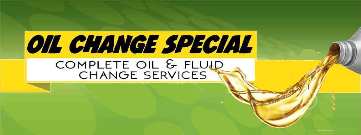 Oil Change Special | Vinyl Banner