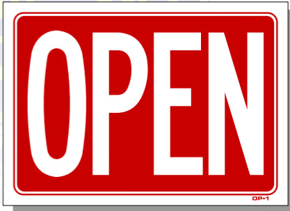 Open/Closed Sign, OP1L