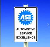 Automotive Service Excellence Sign ASE Sign
