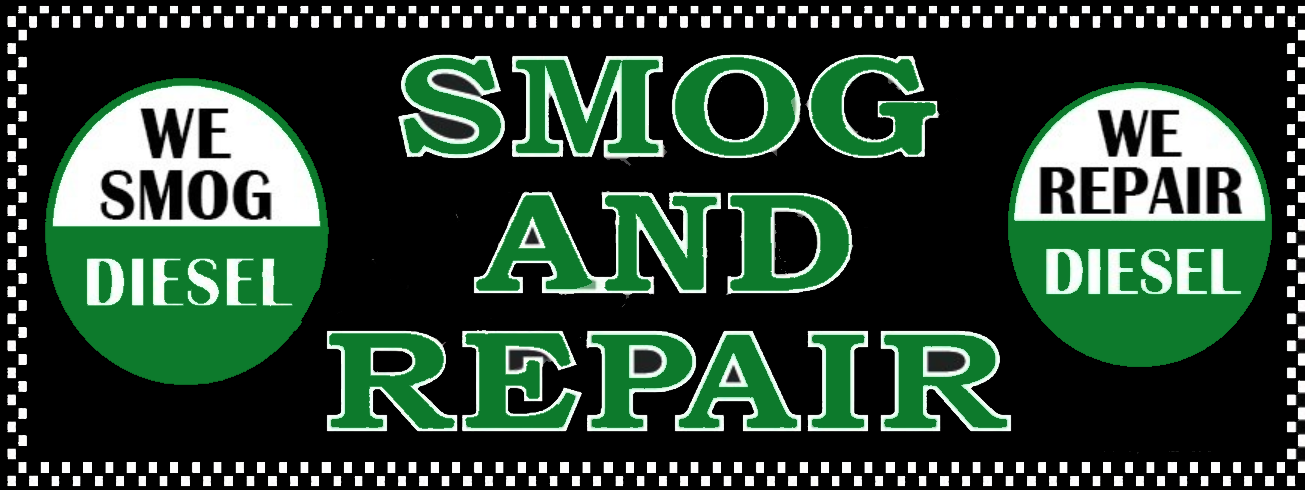 Smog And Repair | We Smog Diesel / We Repair Diesel | Vinyl Banner