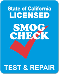 B.A.R. REQUIRED SMOG CHECK SIGN, TEST & REPAIR, DOUBLE SIDE, AP-30 (D)