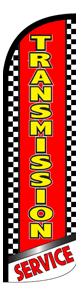 WINDLESS TRANSMISSION SWOOPER FLAG, 11'-1/2" X 3'