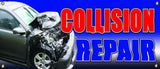 Collision Repair Banner, 2' X 6'