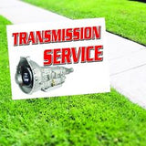 AUTO SHOP SIGNS TRANSMISSION SERVICE Yard Sign 