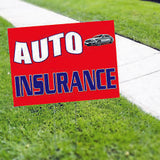 Auto Insurance Yard Sign
