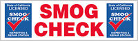 Smog Check Inspection & Repair Banner, Several Sizes to Choose From